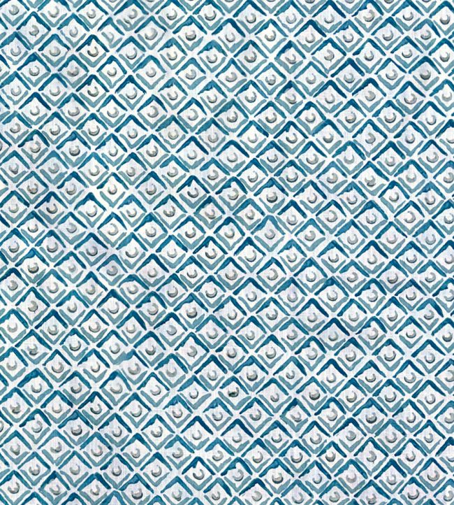 Hourglass Fabric by Madeaux 01 Marine