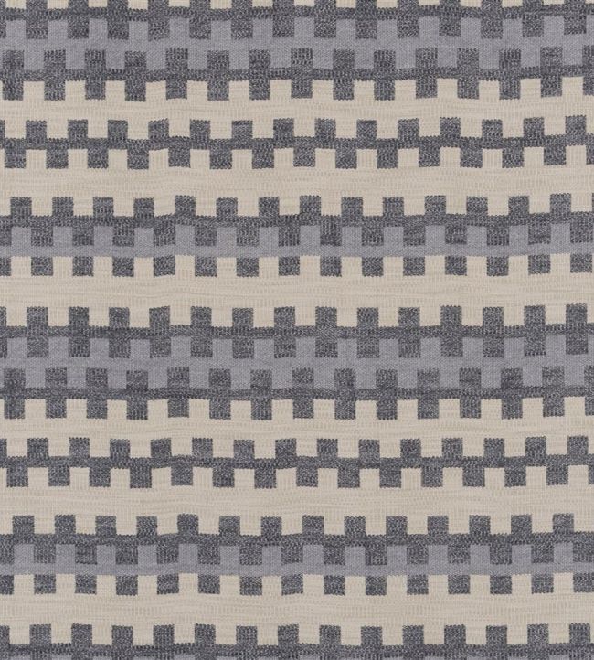Hozho Fabric by William Yeoward Slate