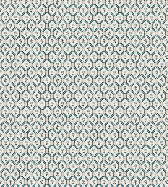 Hugo Wallpaper by Sandberg Misty Blue