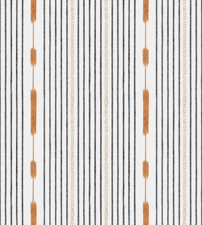 Huipil Wallpaper by Coordonne Black