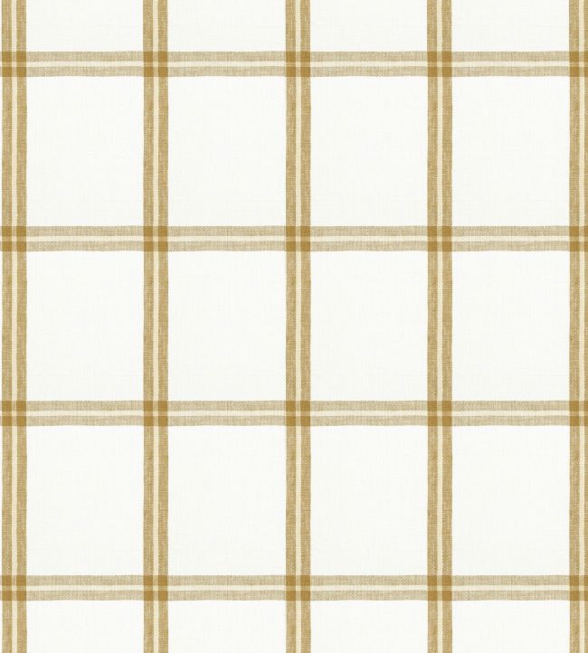 Huntington Plaid Fabric by Thibaut Camel