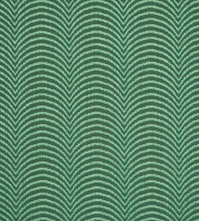 Hurdles Performance Fabric by Schumacher Verdant Green
