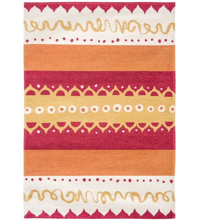 Villa Nova Hustle Bustle rug Pink/Orange RG8802-140200 Pink/Orange