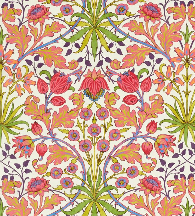 Hyacinth Fabric by Morris & Co Cosmo Pink