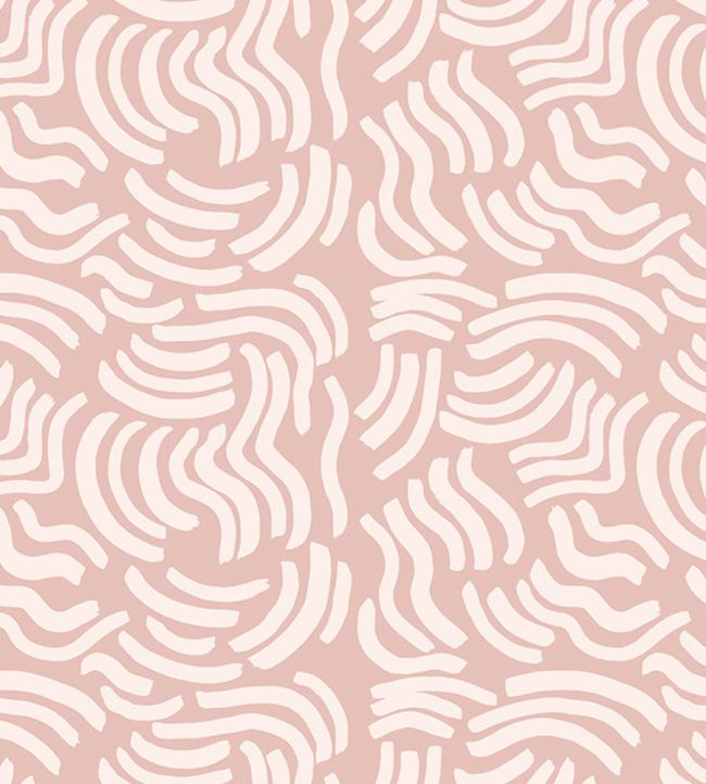 Hyraily Wallpaper by Marimekko Pink