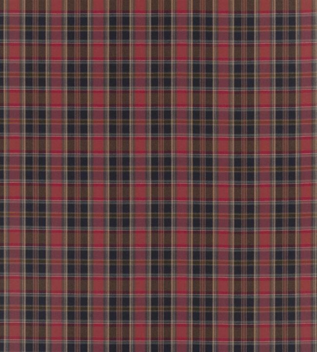 Ian Plaid Fabric by Ralph Lauren Balmoral Red