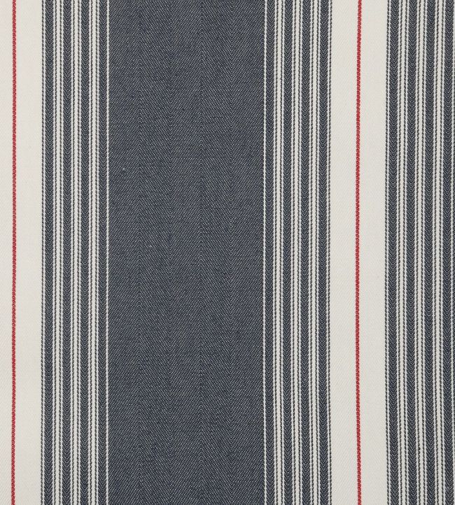 Panama Fabric by Ian Mankin Dark Navy