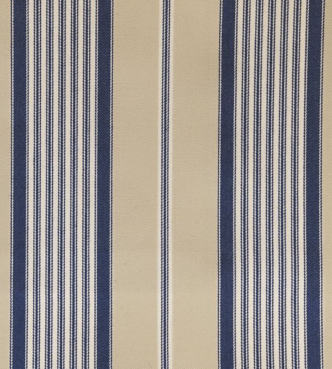 Empire 1 Fabric by Ian Mankin Navy