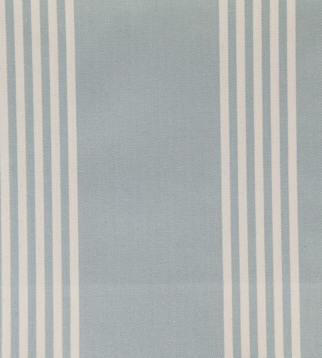 Oxford Stripe Fabric by Ian Mankin Mint
