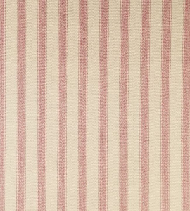 Ticking 2 Fabric by Ian Mankin Pink