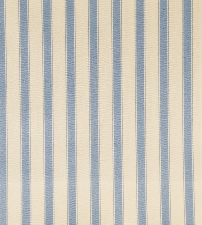 Ticking 2 Fabric by Ian Mankin Sky