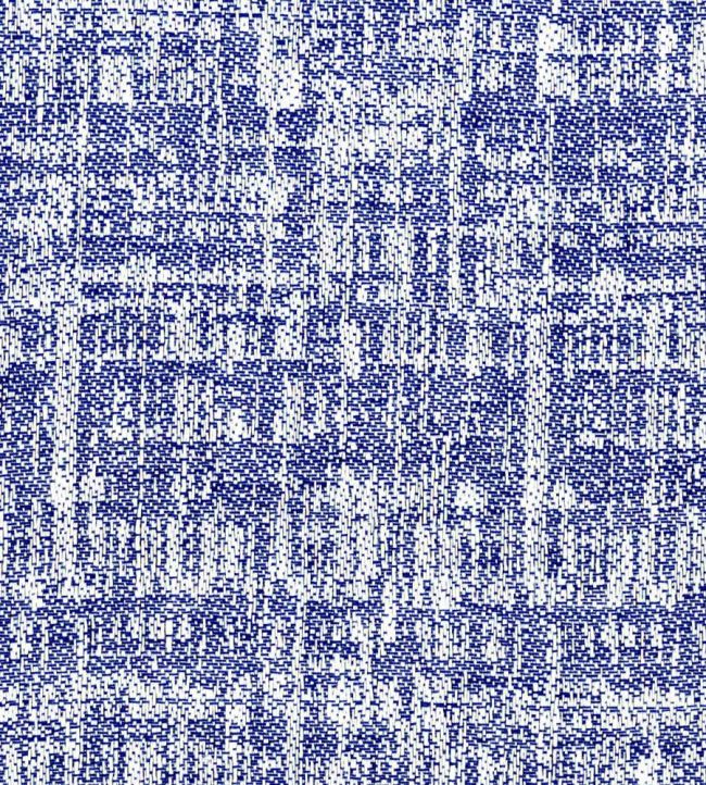 Bude Fabric by Ian Mankin Cobalt