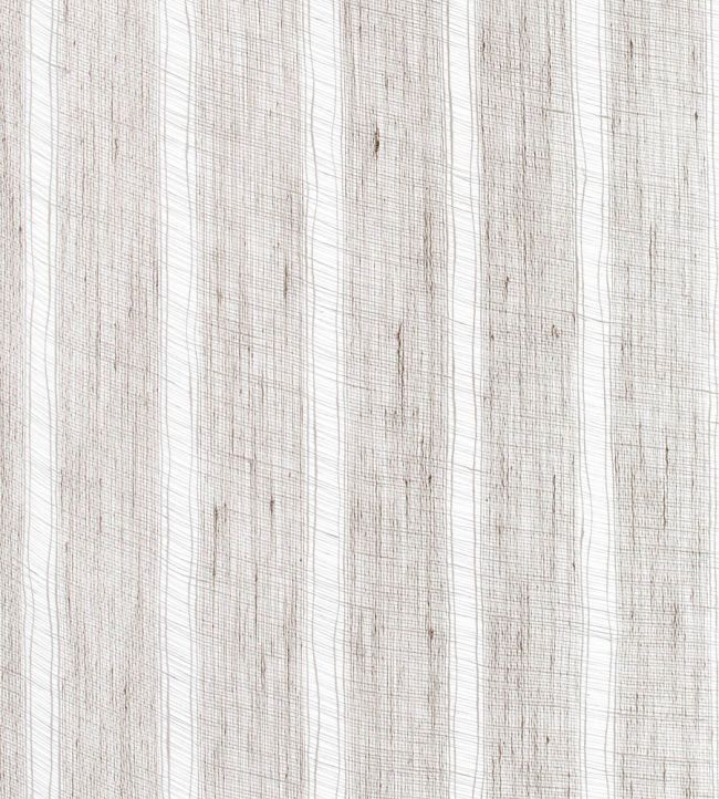 Helford Stripe Fabric by Ian Mankin Rustic