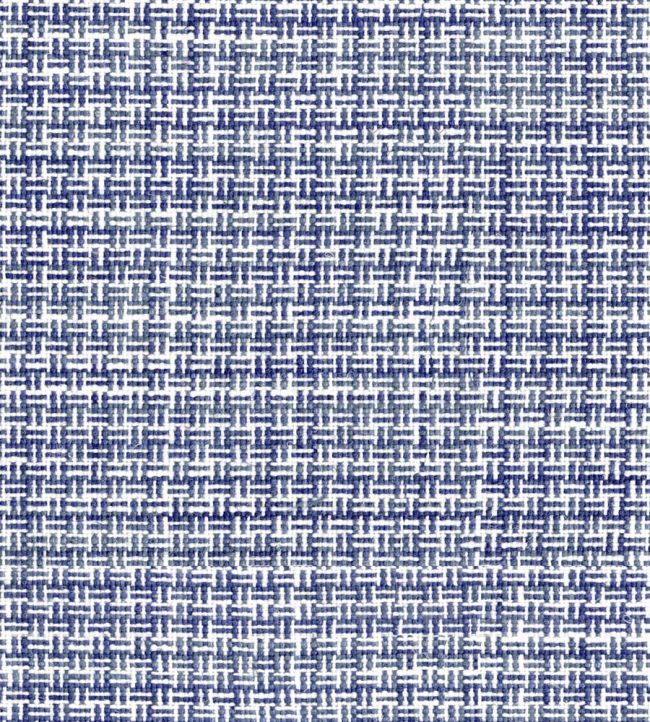 Truro Fabric by Ian Mankin Cobalt