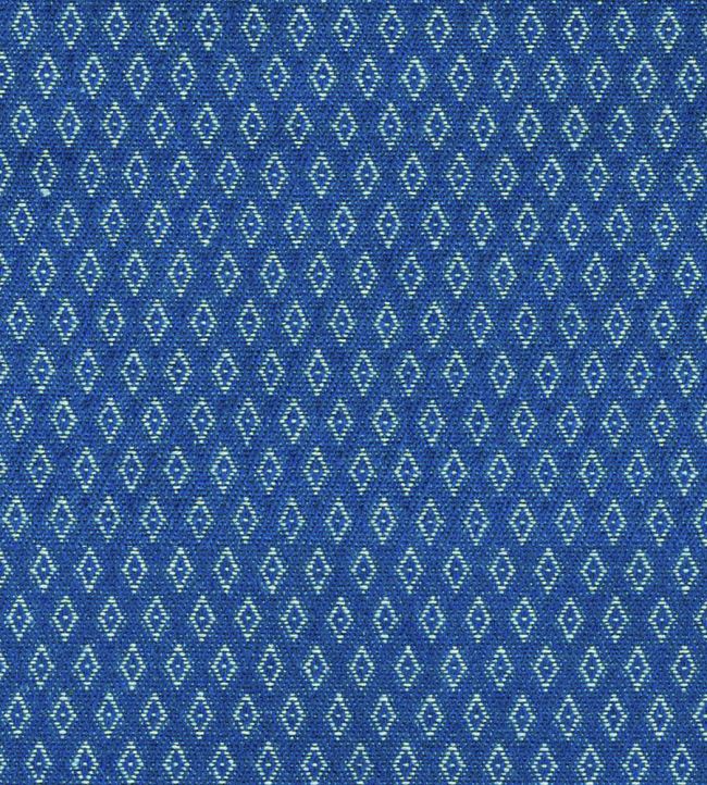 Whitby Fabric by Ian Mankin Cobalt
