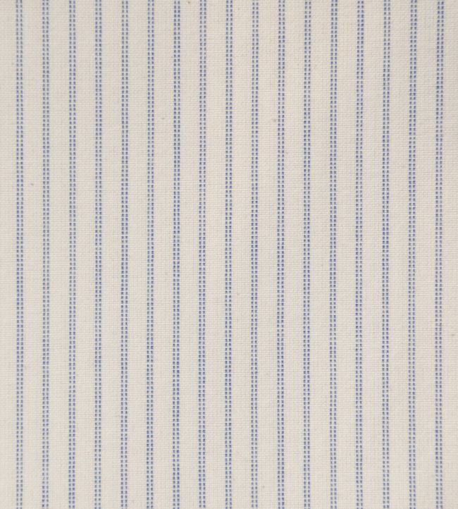 Lining Stripe Fabric by Ian Mankin Indigo