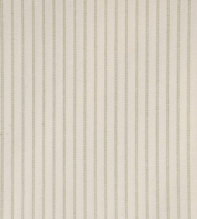 Lining Stripe Fabric by Ian Mankin Sage