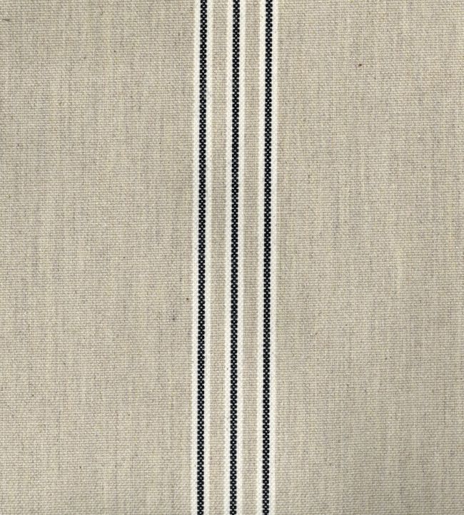 Odeon 8 Fabric by Ian Mankin Black