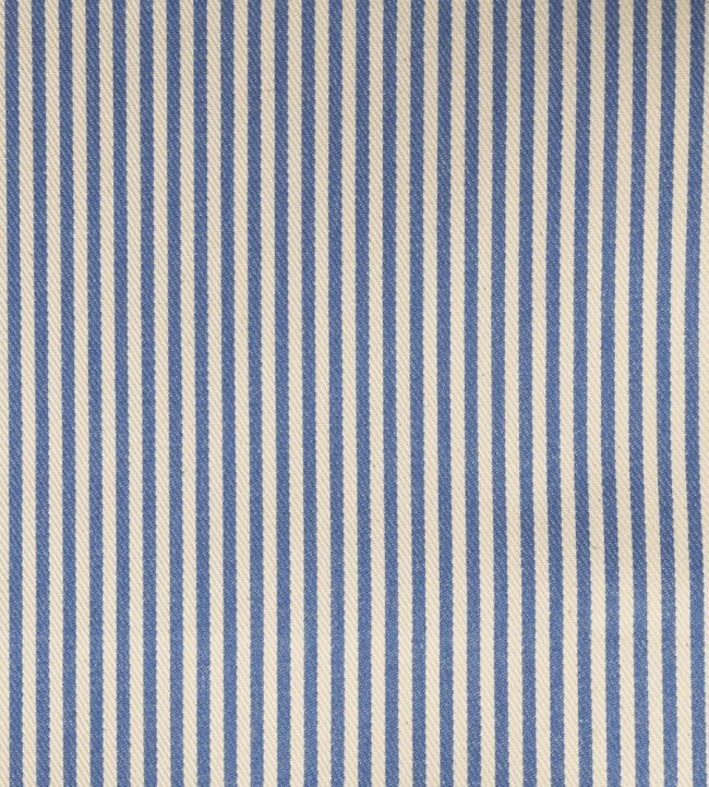 Candy Stripe Fabric by Ian Mankin Indigo