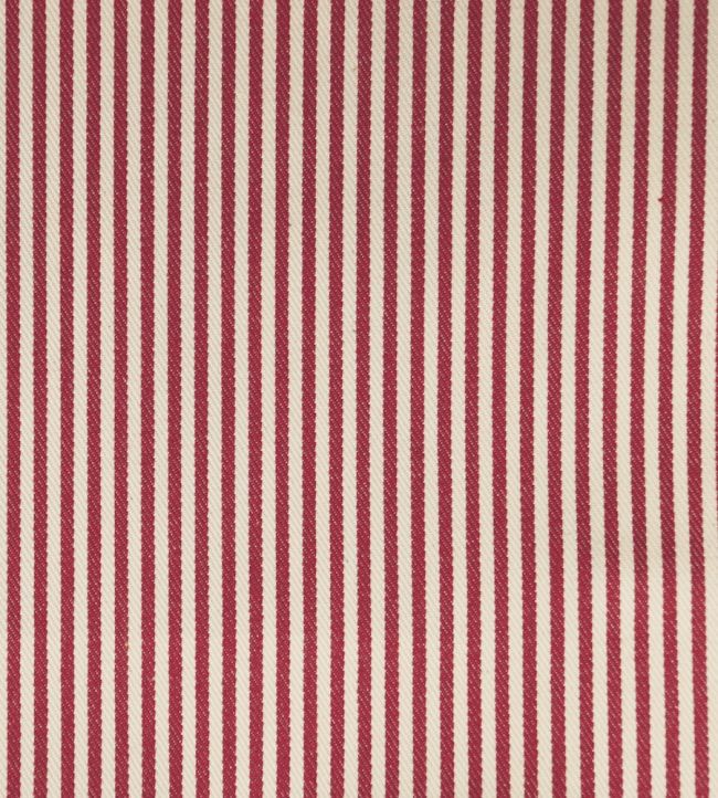 Candy Stripe Fabric by Ian Mankin Peony