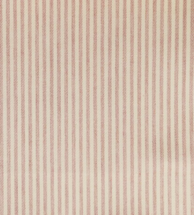 Candy Stripe Fabric by Ian Mankin Pink