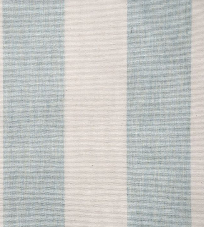 Devon Stripe Fabric by Ian Mankin Mint