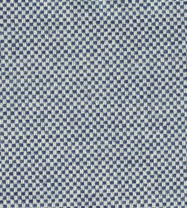 Dundee Fabric by Ian Mankin Blue
