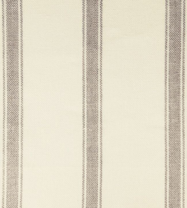 Angus Stripe Fabric by Ian Mankin Flax