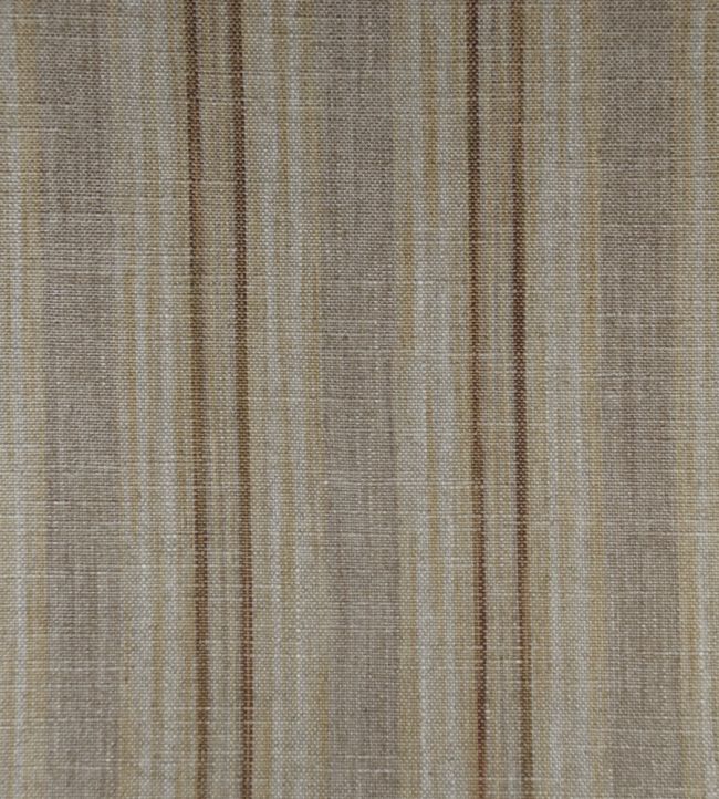 Jura Stripe Fabric by Ian Mankin Natural