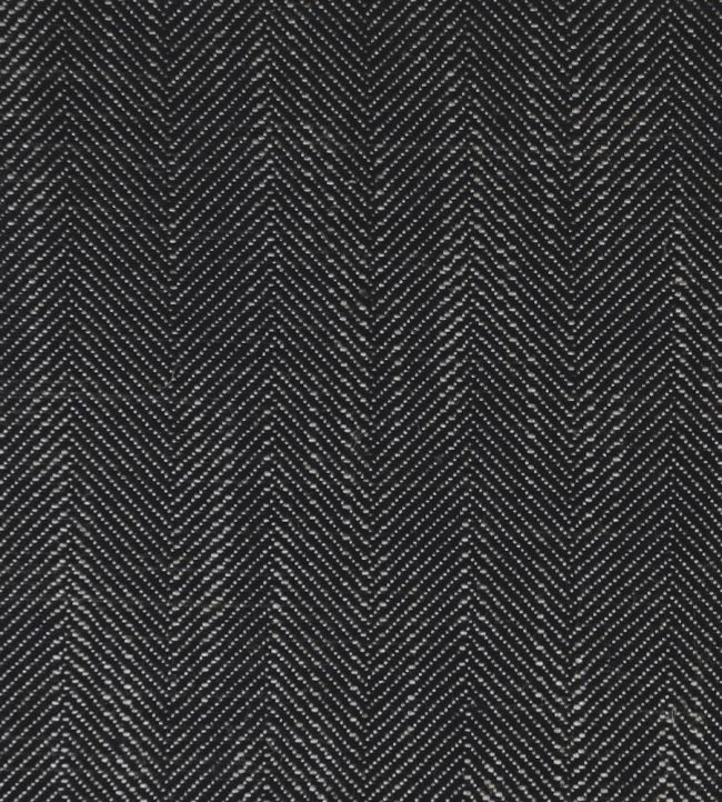 Arran Fabric by Ian Mankin Charcoal