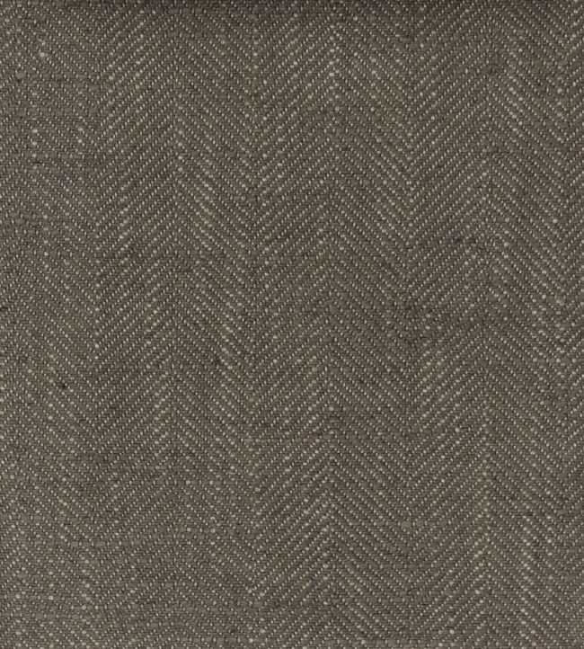 Arran Fabric by Ian Mankin Dark Grey