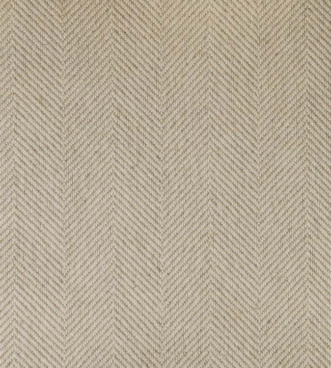 Atlantic Union Fabric by Ian Mankin Cream