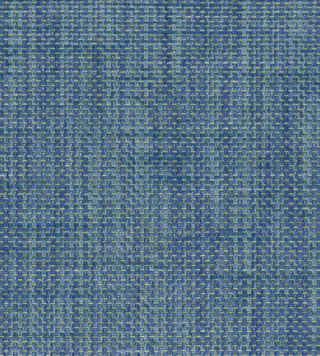 Perth Fabric by Ian Mankin Azure