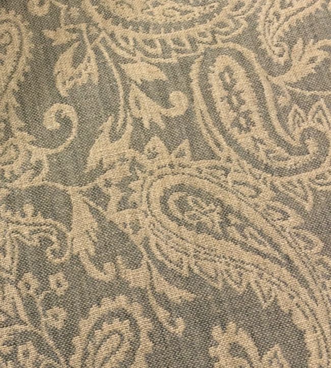 Pomeroy Paisley Fabric by Ian Sanderson Seashore