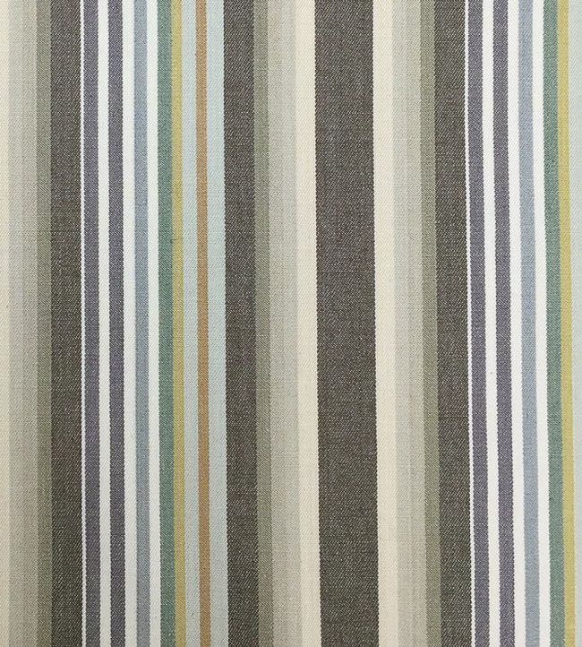Quay Stripe Fabric by Ian Sanderson Sedge