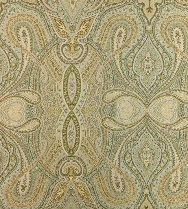 Zarina Fabric by Ian Sanderson Sea Foam