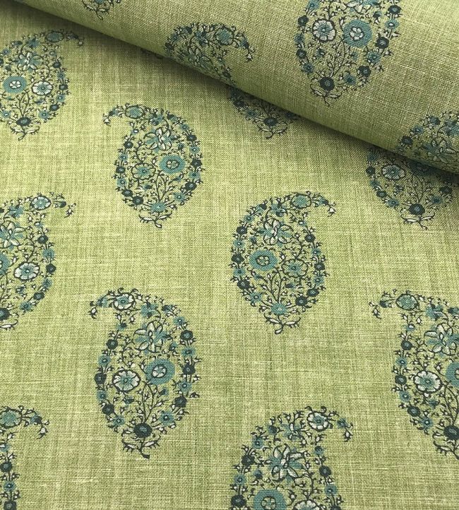Jessamy Paisley Fabric by Ian Sanderson Fern