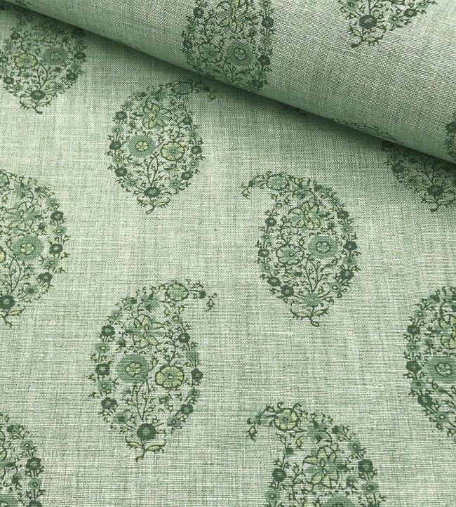 Jessamy Paisley Fabric by Ian Sanderson Thyme