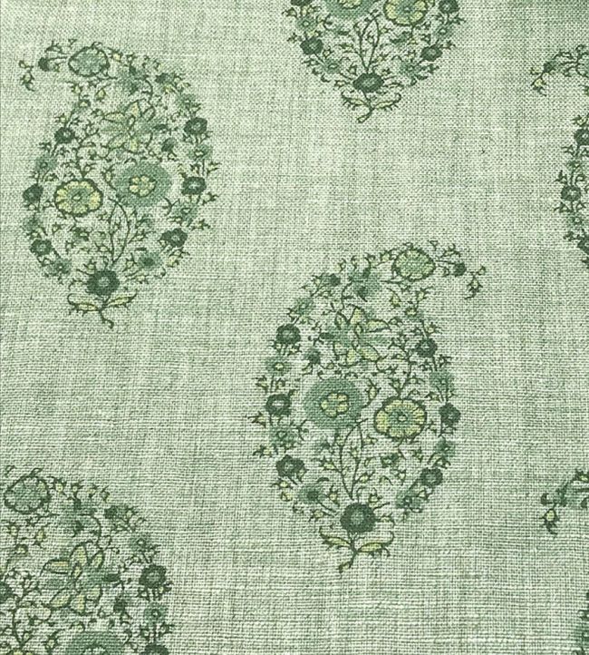 Jessamy Paisley Fabric by Ian Sanderson Thyme