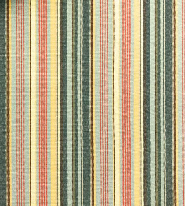 Pyjama Stripe Fabric by Ian Sanderson Kingfisher