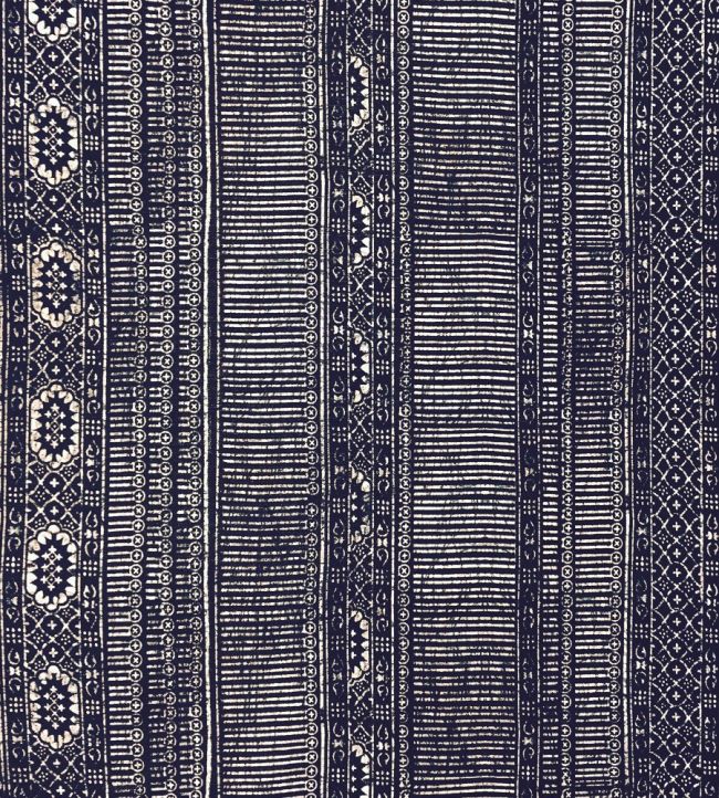 i-Batik Fabric by Ian Sanderson Navy
