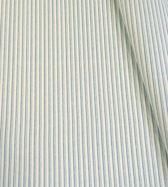 Flo Stripe Fabric by Ian Sanderson Alpine Blue