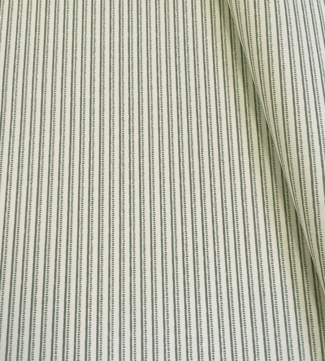 Flo Stripe Fabric by Ian Sanderson Lichen