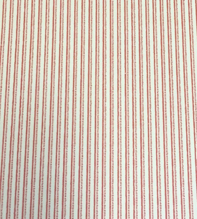 Flo Stripe Fabric by Ian Sanderson Coral