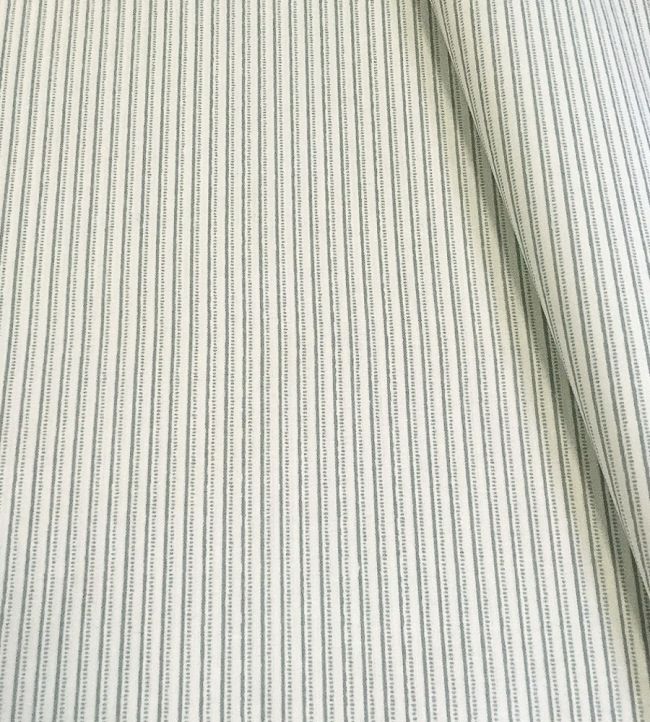 Flo Stripe Fabric by Ian Sanderson Smoke