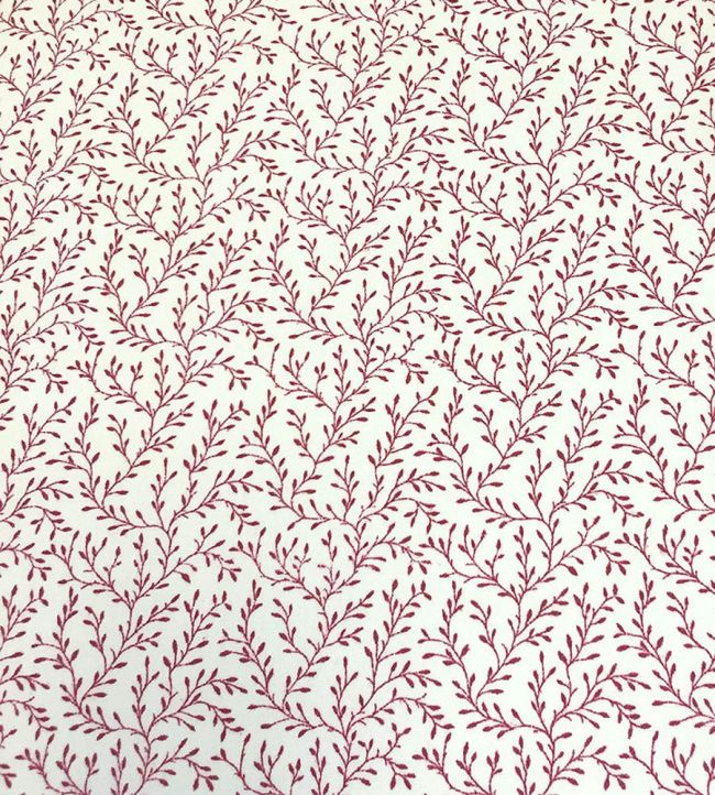 Leonie Fabric by Ian Sanderson Cranberry
