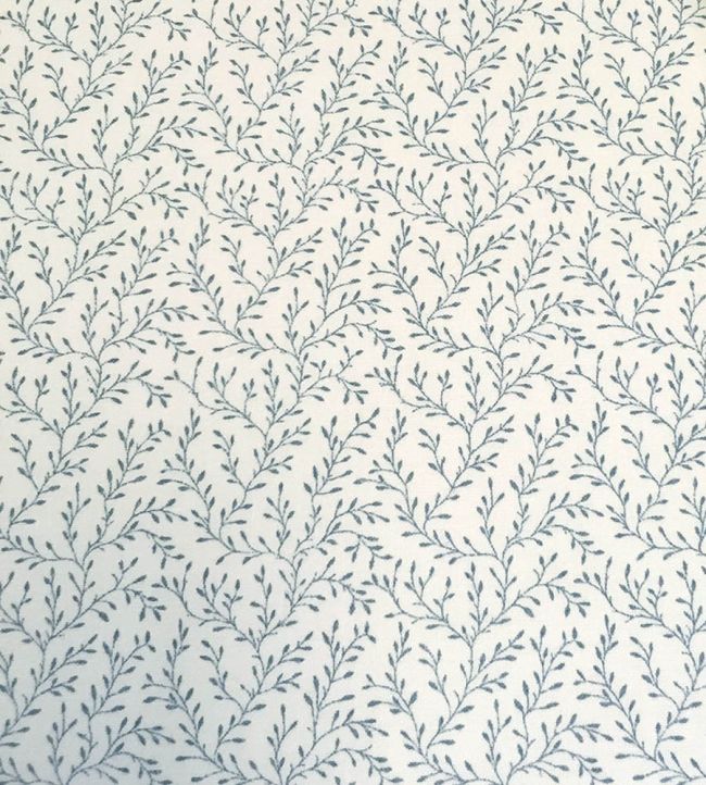 Leonie Fabric by Ian Sanderson Steel Blue