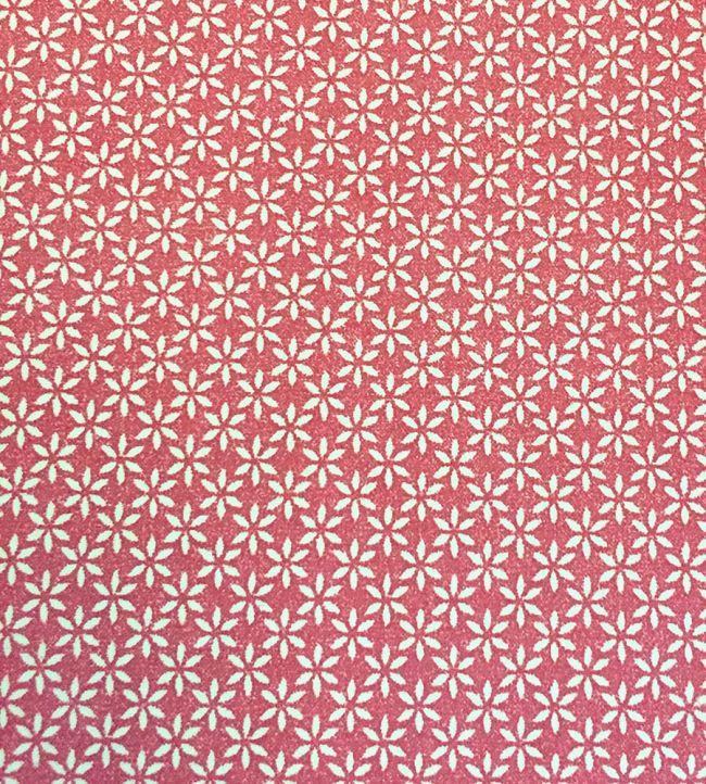 Millie Fabric by Ian Sanderson Rhubarb