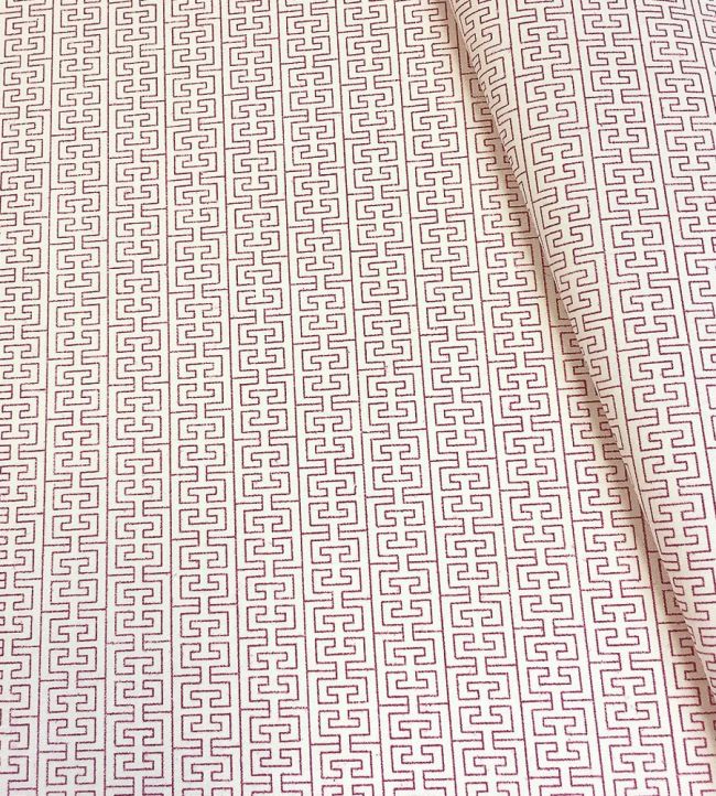 Tang Fabric by Ian Sanderson Raspberry