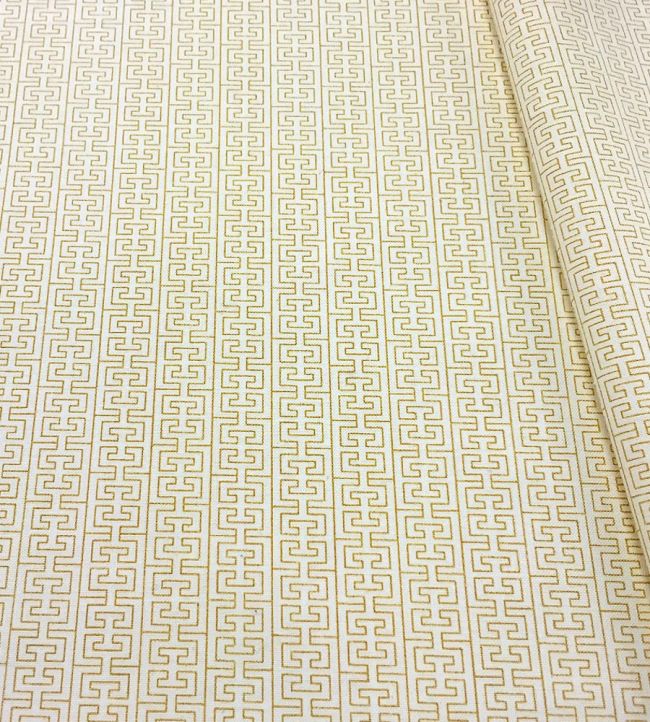 Tang Fabric by Ian Sanderson Turmeric